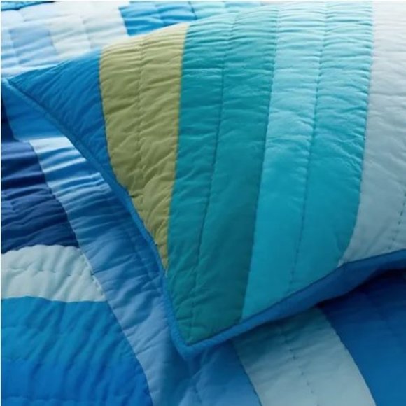 The Company Store Oceanport Handcrafted Euro Sham - Picture 1 of 6